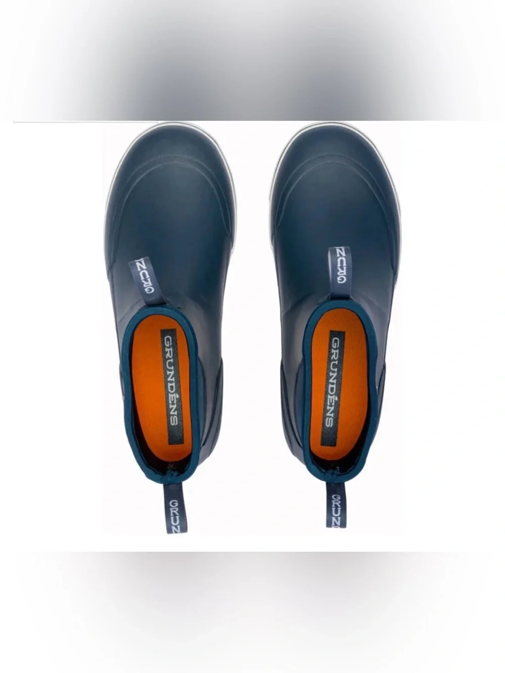 Grundéns Men's Navy Short Rain Boot - Slip-On Waterproof Chelsea